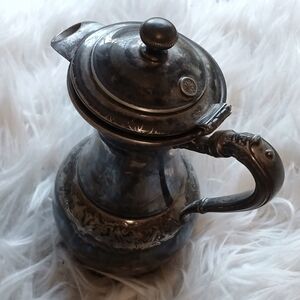 Vintage Forbes Plate Silver Pitcher 1007